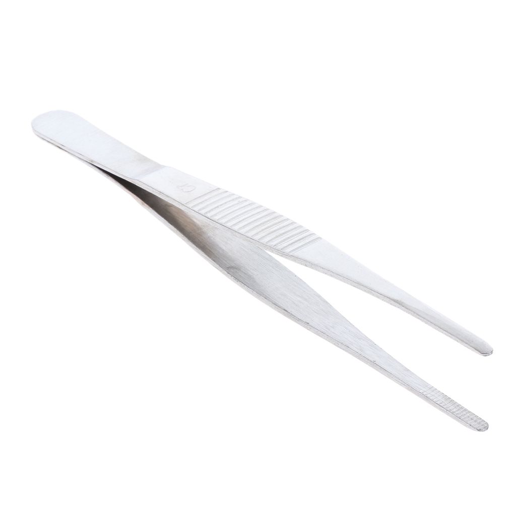 140mm/5.51'' Stainless Steel Straight Tweezers For