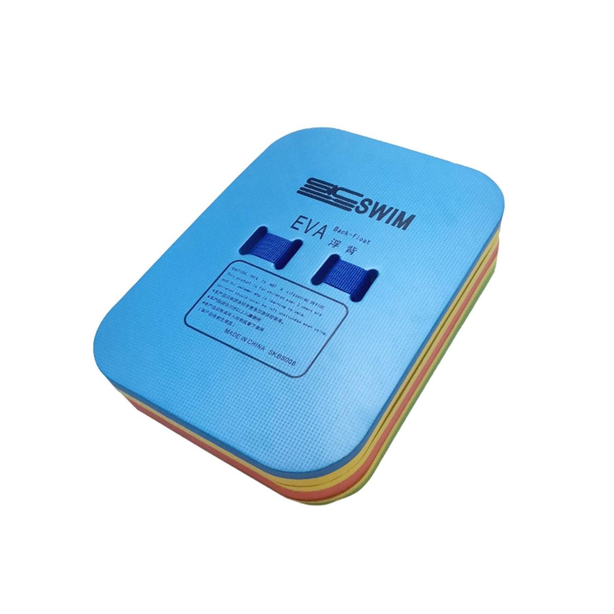 Swimming Kickboard Swim Pool Children Back Drift Board Blue