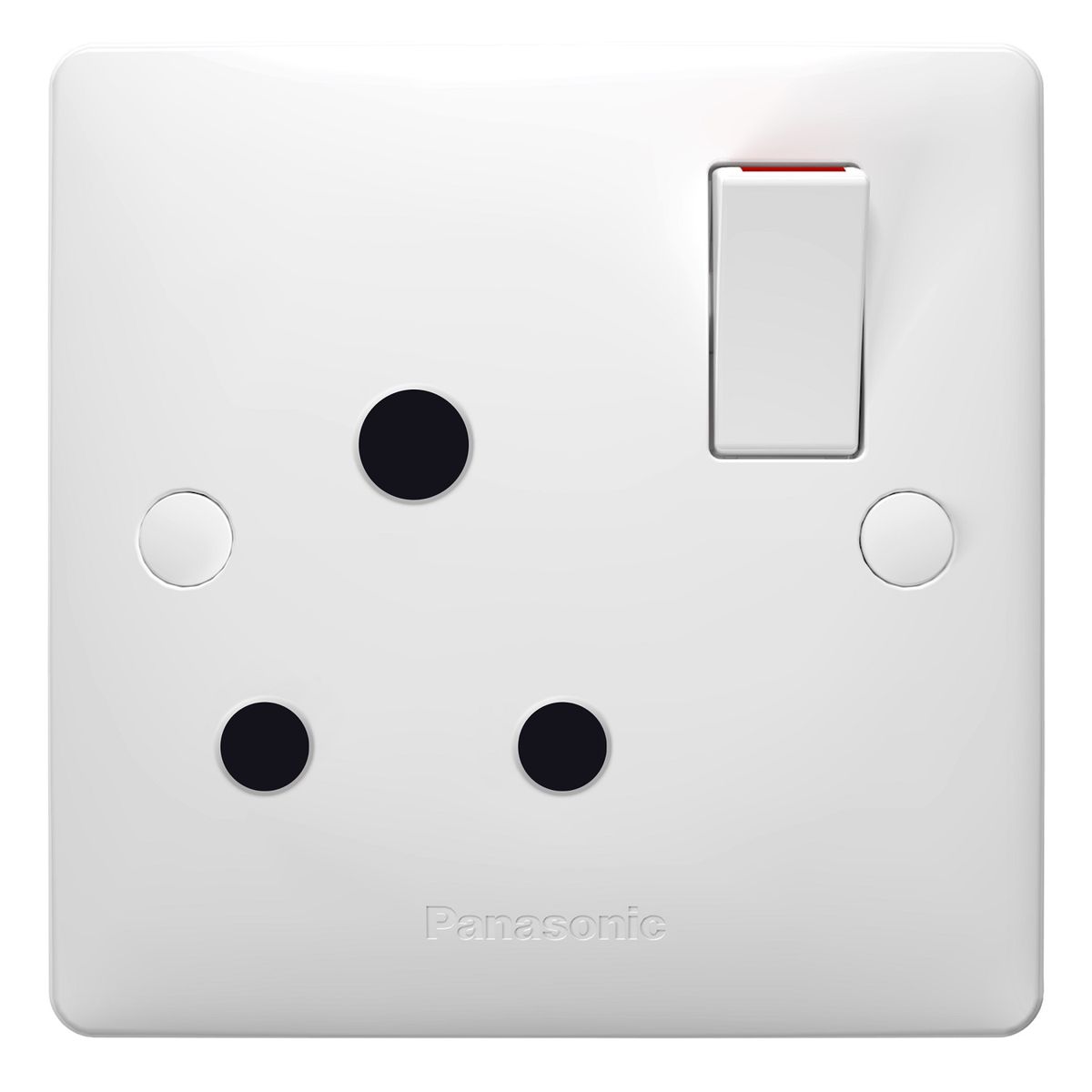 WABA 1311 - 1 Gang, 15 Amp, Round Pin Socket