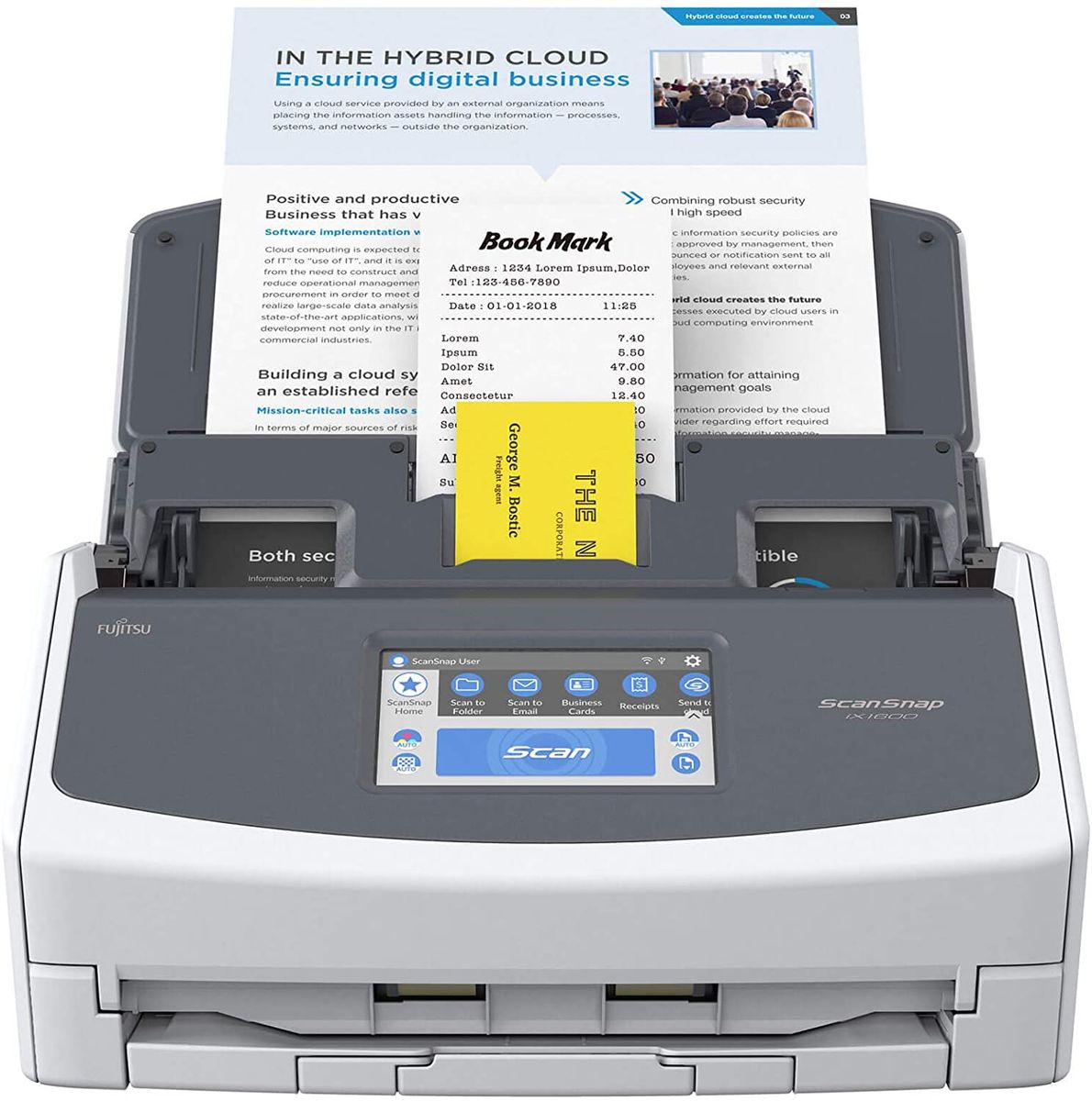 ScanSnap IX1600 Image / Document Scanner (with Warranty)