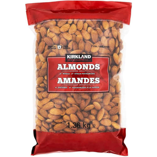 Kirkland Organic Almond Amandes Nut, 1.36g