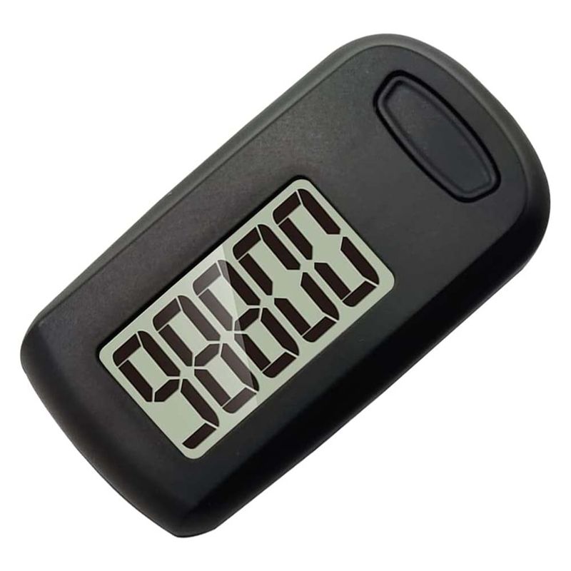 1Pcs Pedometer 3D Step Counter for Walking Track Steps Portable Sport Simple Pedometer Lanyard Simple Pedometer