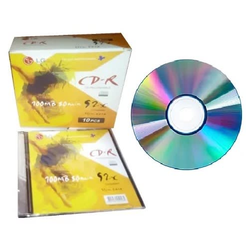 Printable Cd Recordable - Pack Of 10pcs - 700mb - 80min