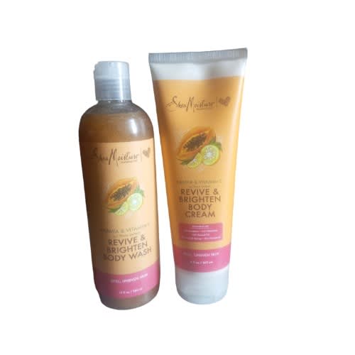 Papaya & Vitamin C Brightening Body Lotion- 237ml And Body Wash - 384ml