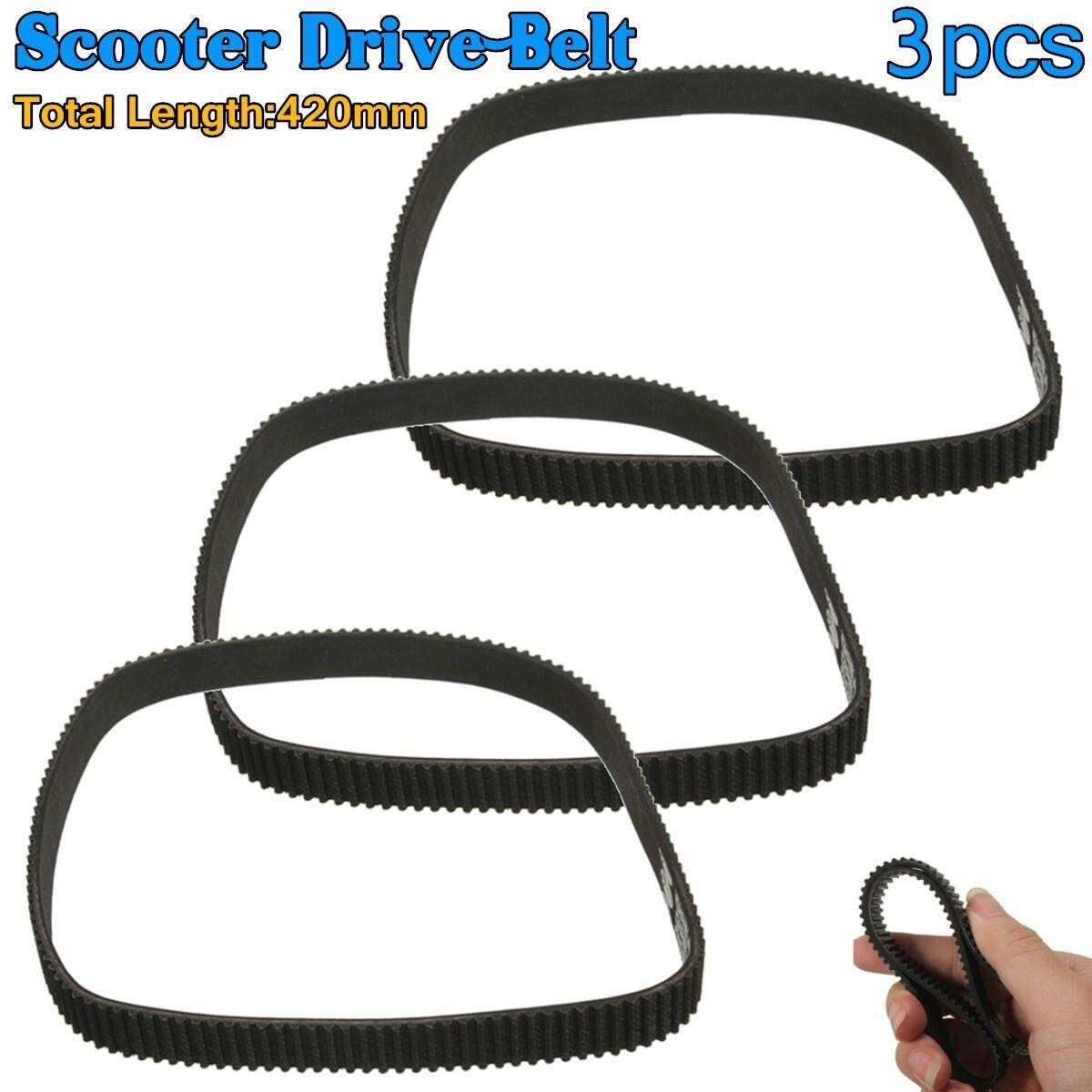 3pcs 3M-420-12 Rubber 12mm Width Drive Belt Electric Bike E-bike Scooter
