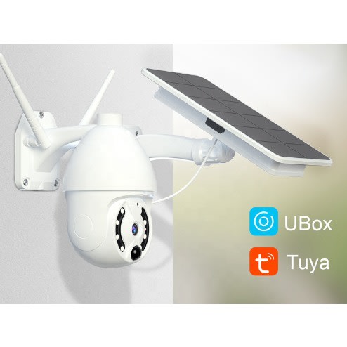 4g Ptz Ip Solar  Security Camera