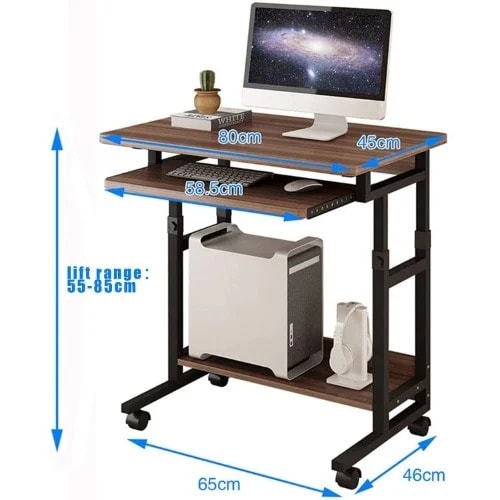 Desk - Laptop Table With Keyboard Tray