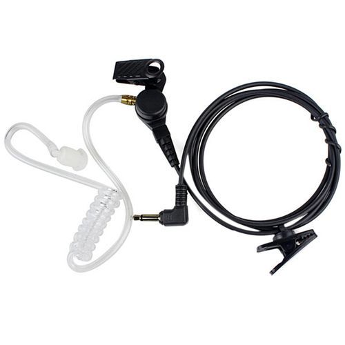 Tube Earpiece 3.5mm Earphone Headset Mono Jack For