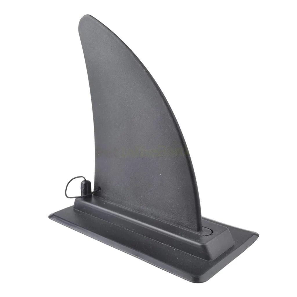 Black Tracking Integral Fin Skeg Watershed Board For Inflatable Boat Kayak Canoe Rubber Dinghy Accessories