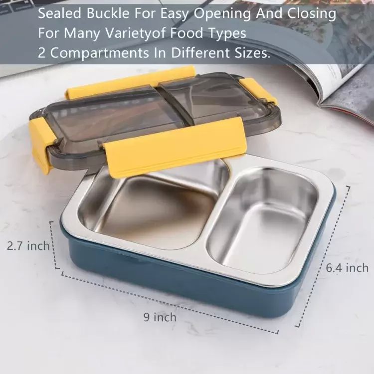 Children Dual Compartment Lunch Box