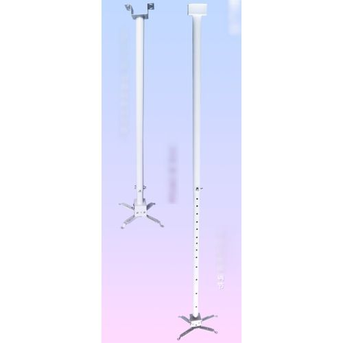 Universal Projector Ceiling Mount/Hanger 6 Feet Max Height 25Kg Max Load Capacity