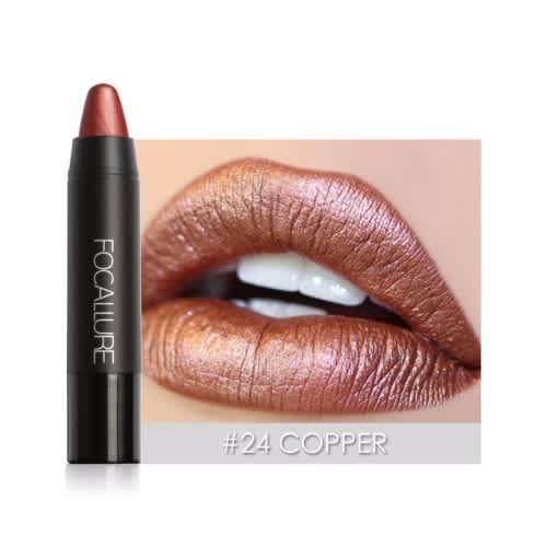 Matte Chunky Pencil Lipstick Shade 24 - Copper