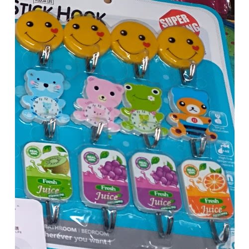 Wall Adhesive Hook - 3 Different Designs