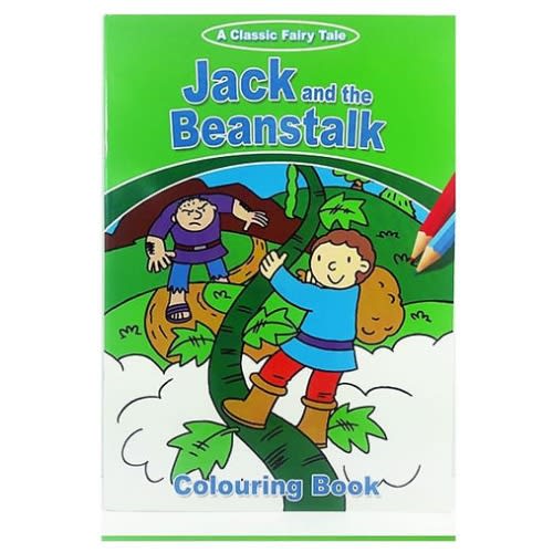 A Classic Fairy Tale Colouring Book - Jack And The Beanstalk