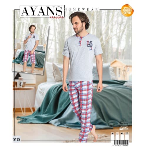 Men's Pyjamas Wear -  3 In 1