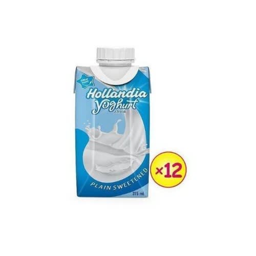 Hollandia Plain Sweetened Yoghurt Drink 315ml X 12