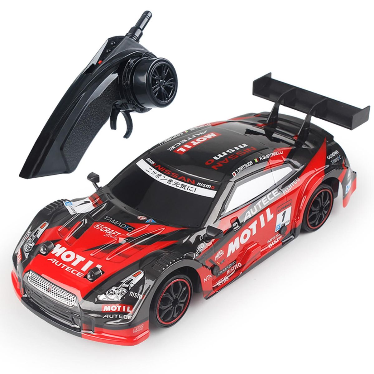 MO11 1/18 RC Car Racing Drifting Car 28km/h 4WD High Speed Two Types Tires Kids Gift RTR