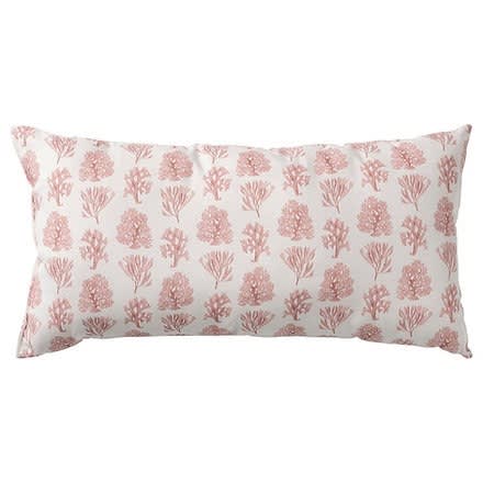 VattenmAra Cushion - 30x58 Cm - White/pink