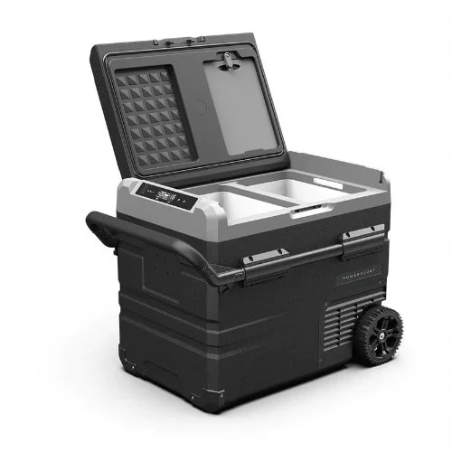 Powerology Fridge And Freezer -15600mAh -45L - Black