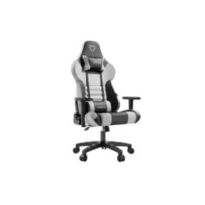 Furgle Gaming Chair With Footrest - White/Black