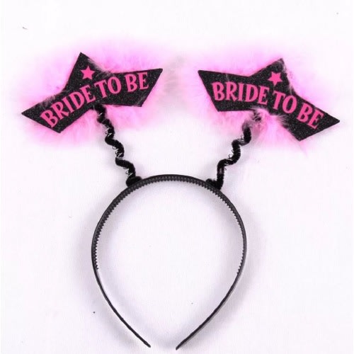 Bride To Be Headband - Pink