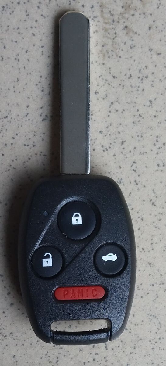 Remote Ignition Key Keyless Entry Fob Uncut Blade For Honda Accord 850G-G8D380HA