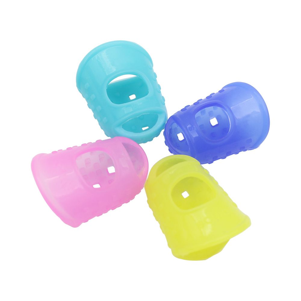 4 In 1 Flexible Fingertip Protectors Silicone Finger Guards