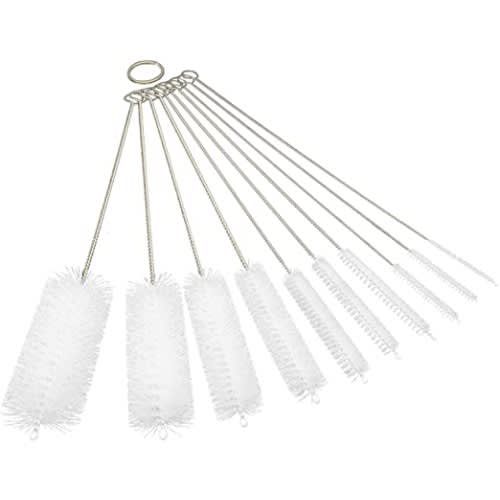 10pcs Set Pipe Cleaning Brushes For Bottles, Straws And Other Utensils