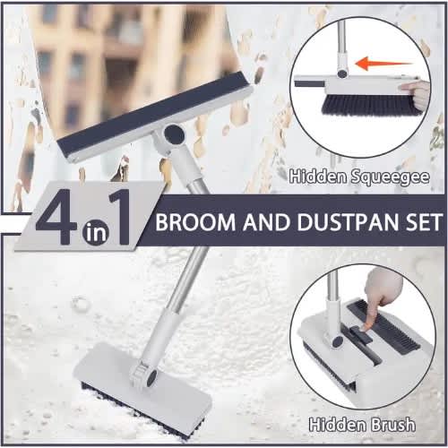4in1 Broom And Dustpan Set/ Cleaning Brush Set
