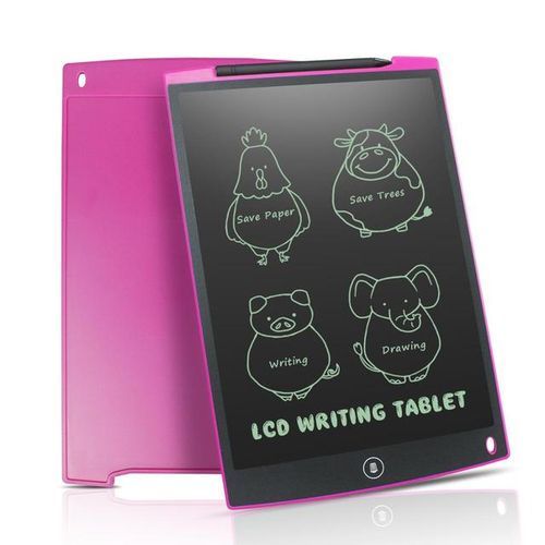 Baby Kids Toys 8.5/10/12 Inch Electronic LCD Writing Tablet Pad Office Memo Home Message Kids Drawing Birthday Christmas(#10inch Pink)