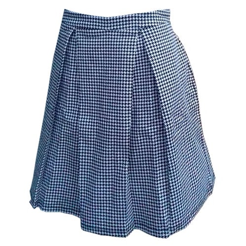 Women's Midi Skater Skirt &ndash; Black & White