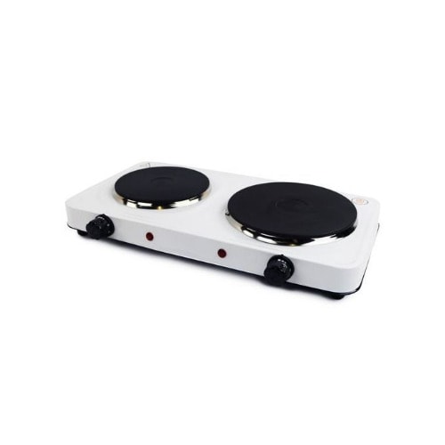 Double Burner Electric Hot Plate - 2000w