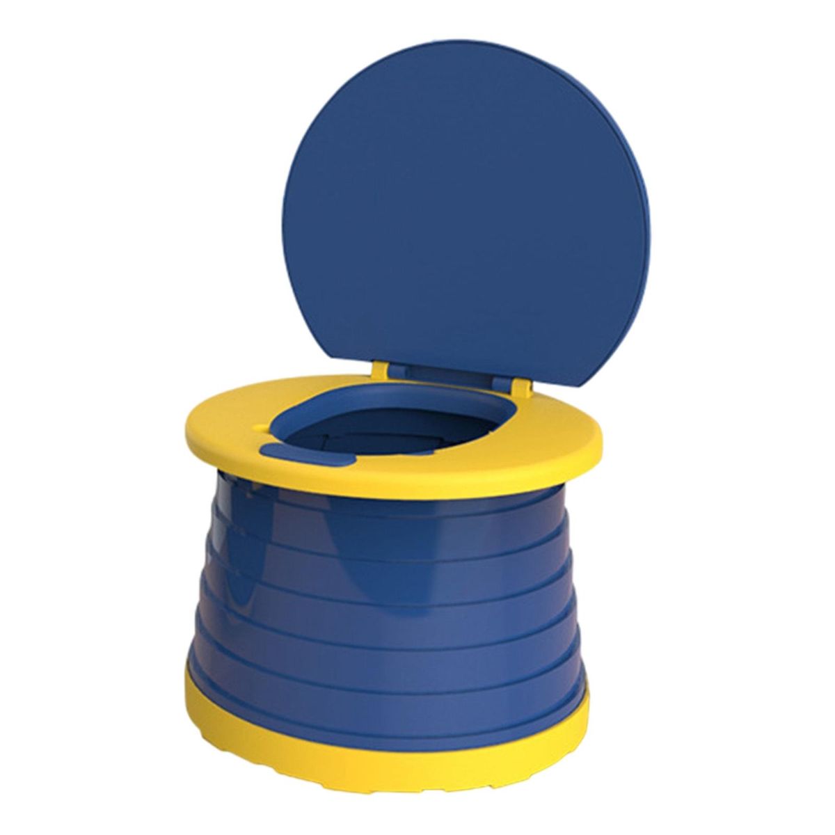 Portable Children Folding Toilet Training Seat Kid Potty For Blue