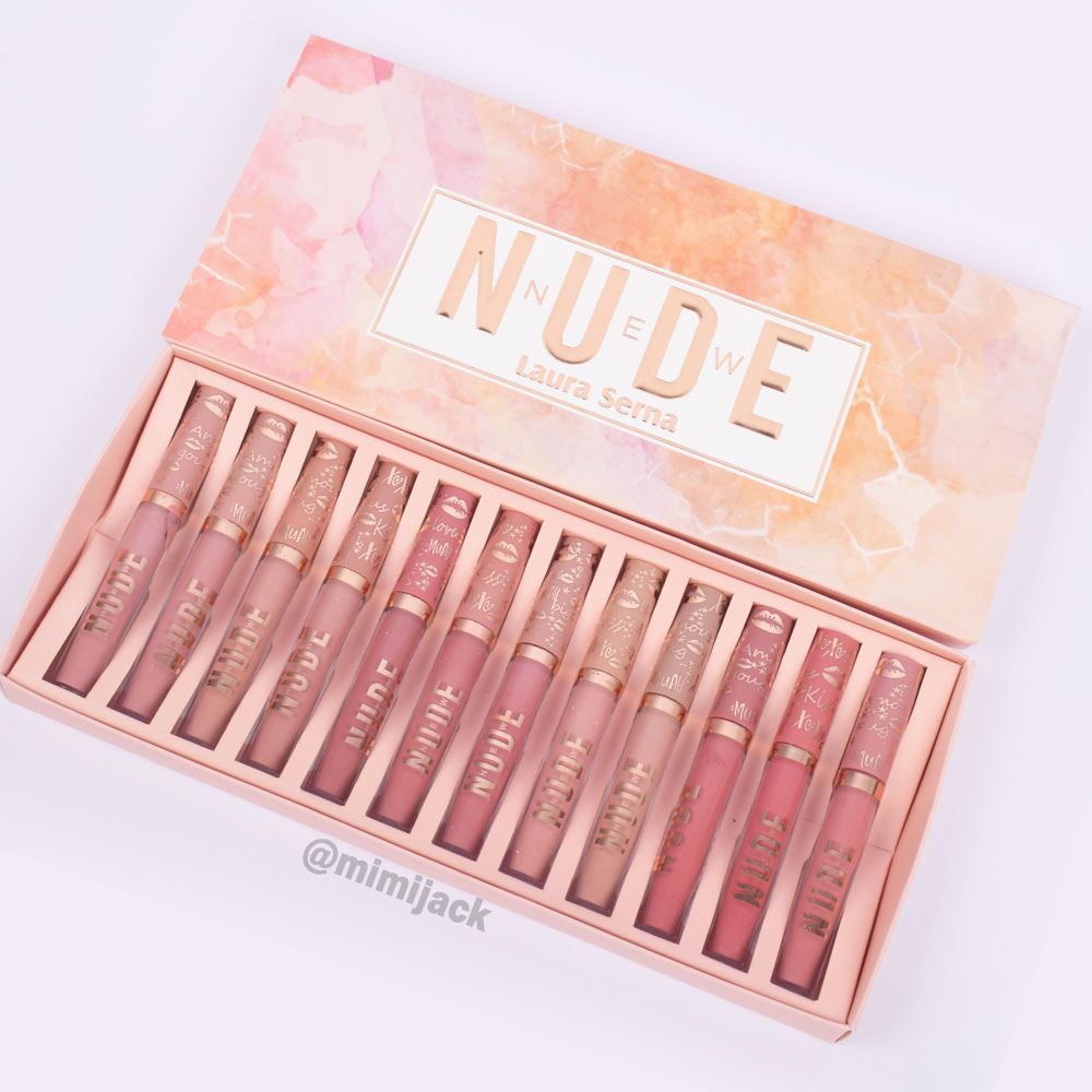 All Nude Professional Lip Gloss  Palette