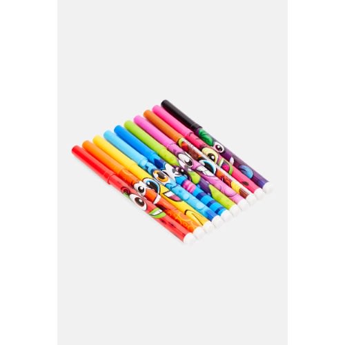 Scentos Scented Fine Line Markers 10-piece - Blue Combo