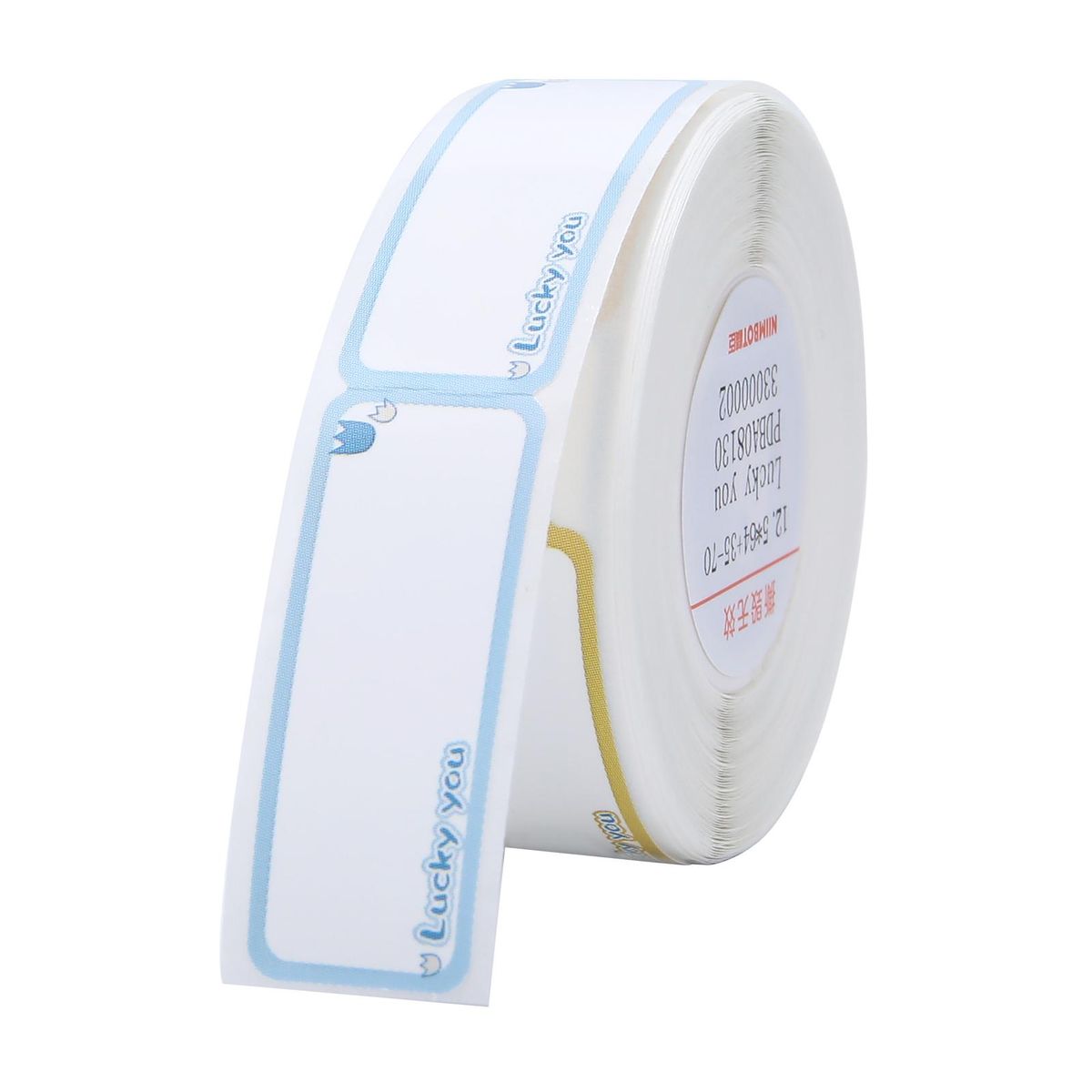 Niimbot Thermal Cable Label Paper for D11/D110/D101 Label Printer Barcode Price Size Name Blank Labels Waterproof Tear Resistant 12.5x99mm 70sheets/roll forPrice Tag Office Supplies Clothing Stores Cable Wires