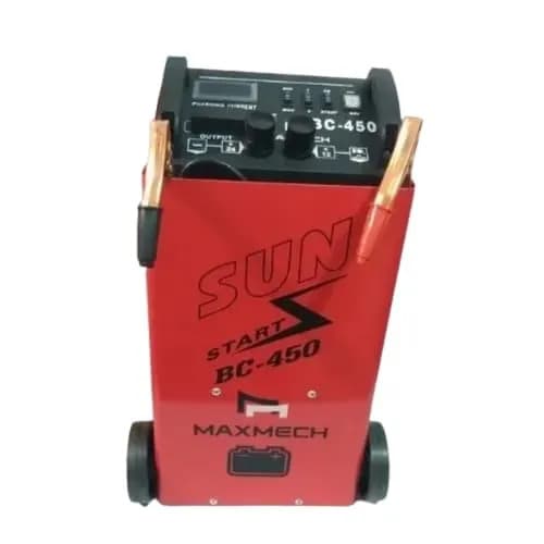 Car Battery Charger -battery Booster - Bc 450- 12-24v