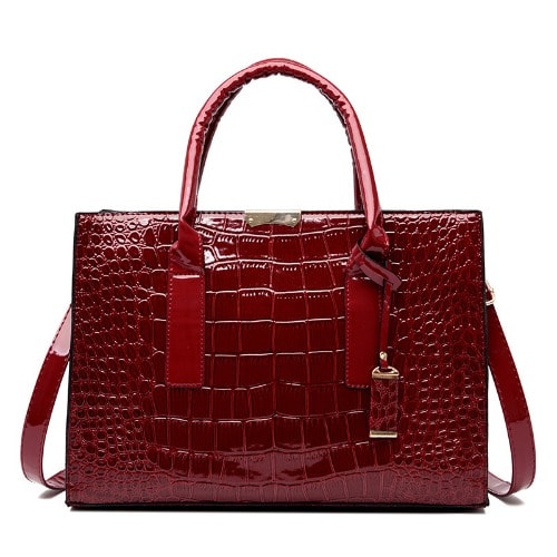 Crocodile Pattern Women Bag Hand Bag