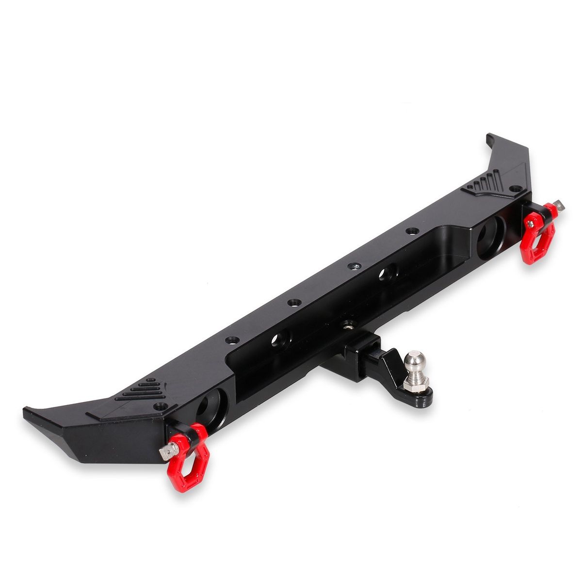 1/10 RC Crawler Car Metal Rear Bumper With D-rings Tow Hitch