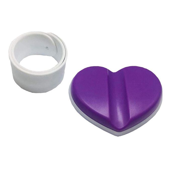 Magnetic Wrist Sewing Pin Cushion Pins Needles Purple With Bangle