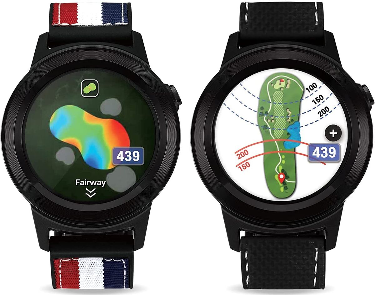 Golf Buddy Aim Golf GPS Watch, Premium Full Color Touchscreen, Preloaded With 40,000 Worldwide Courses