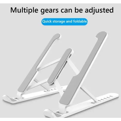 Portable Laptop Stand Adjustable Abs+silicone Computer Stand