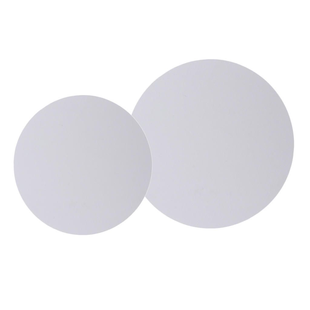 2Set Canvas Panel Plain Artist Stretched Board For DIY Acrylic