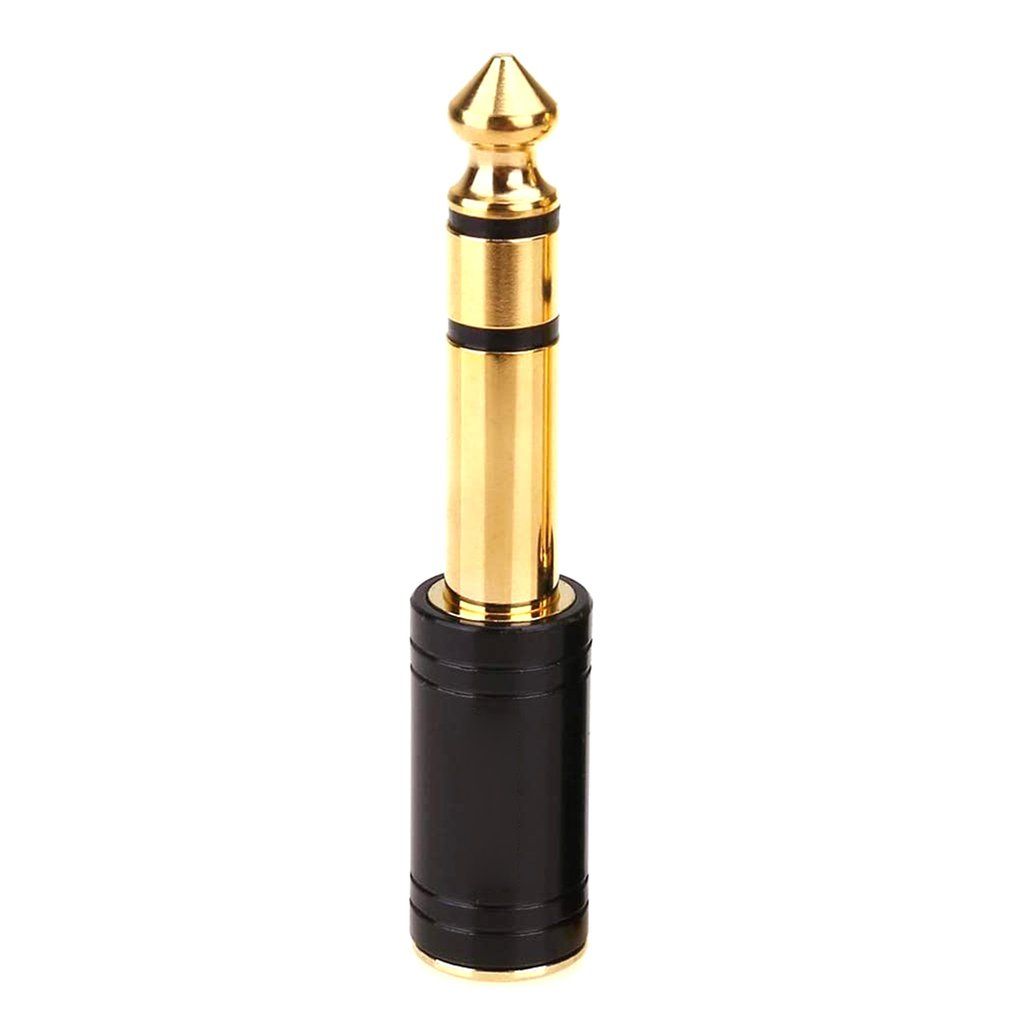 Jack 6.35mm Male To 3.5mm Female Adapter Connector Headphone