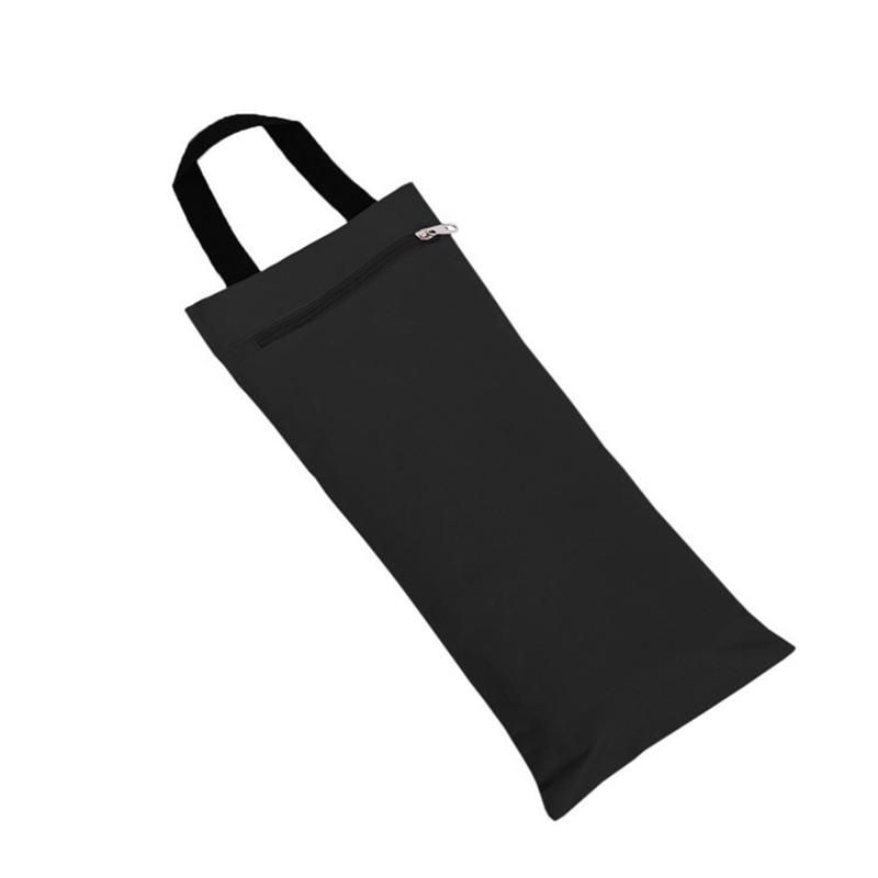 1Pcs Yoga Sand Bags Adding Weight and Support for Yoga Pilates Fitness (Black)