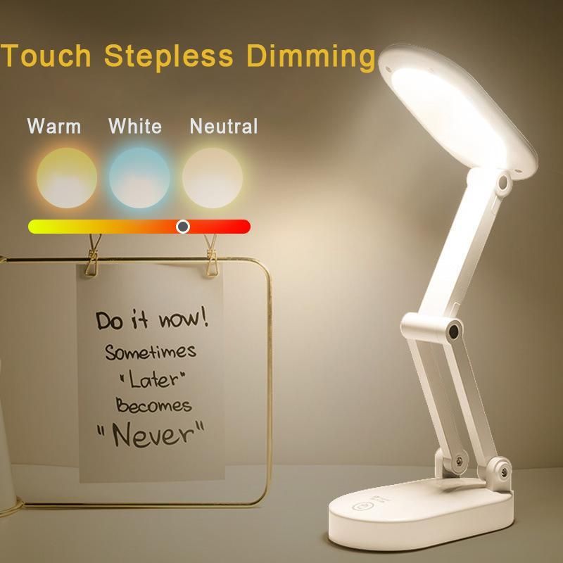 VRechargeable Table Foldable Reading Lamp