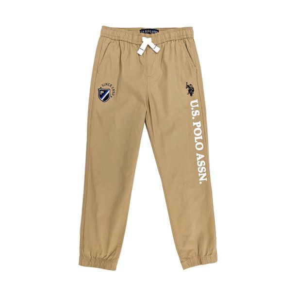 Boys Canvas Jogger Pants