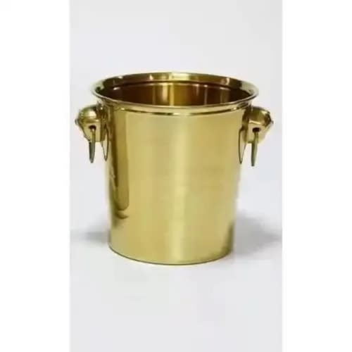 Stainless Steel Champagne Ice Bucket - 3L - Gold