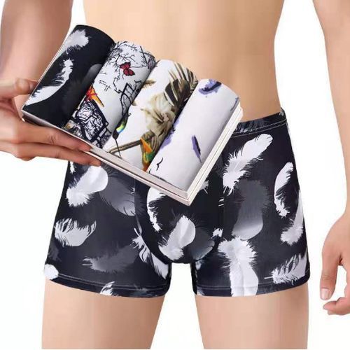 4 Pcs Men's Boxer Briefs