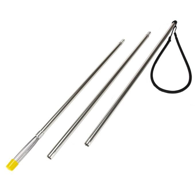 5Prong  Spears Aluminum Alloy Telescopic  Rod Silver